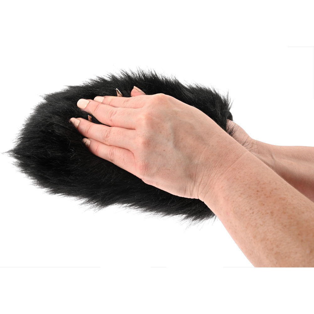 SPORTSHEETS Spiked Sensory Mitt -  Furry Mitt with Spikes