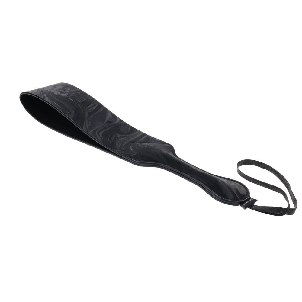 SPORTSHEETS Velvet Noir Loop Paddle -  42 cm Paddle