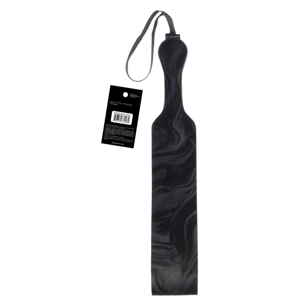 SPORTSHEETS Velvet Noir Loop Paddle -  42 cm Paddle