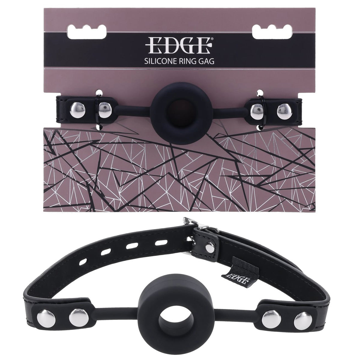 EDGE Silicone Ring Gag -  Mouth Restraint