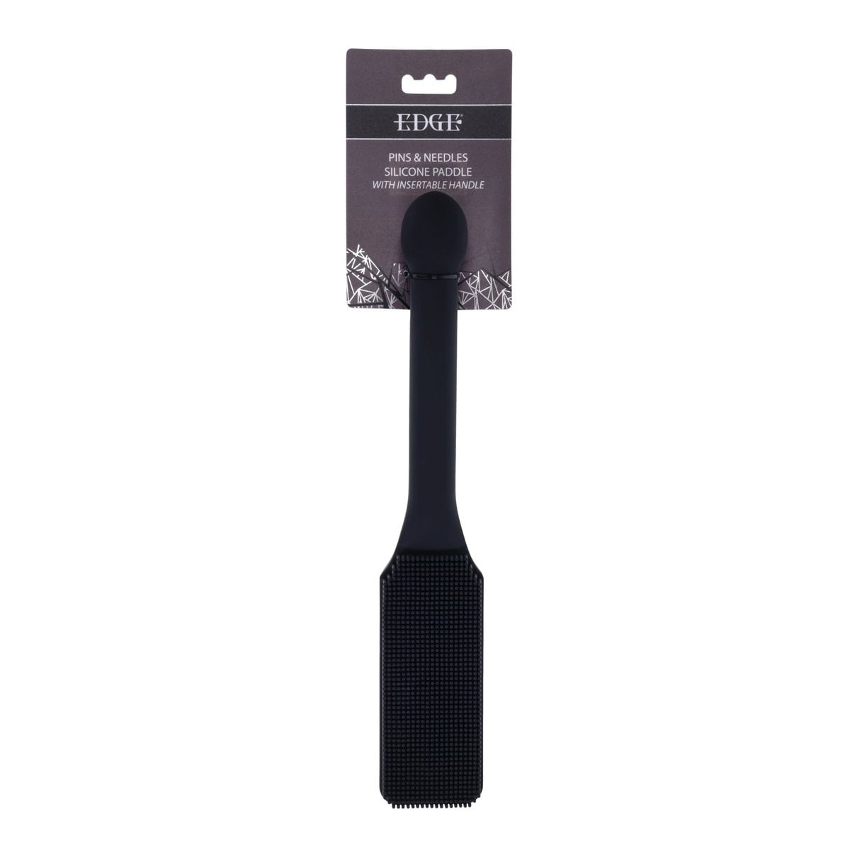 EDGE Pins & Needles Silicone Paddle -  Spanking Paddle with Insertable Handle