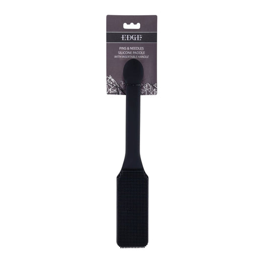 EDGE Pins & Needles Silicone Paddle -  Spanking Paddle with Insertable Handle