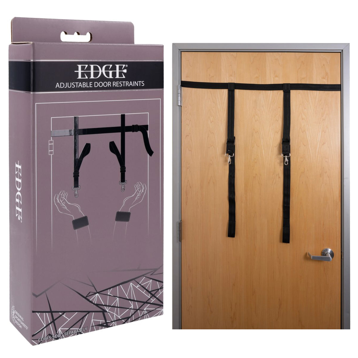 EDGE Adjustable Door Restraints -  Restraints (Cuffs not included)