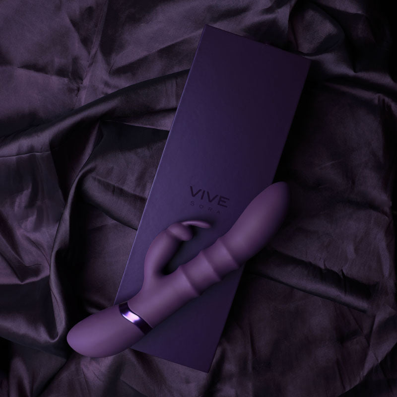 VIVE Sora -  -  24.2 cm USB Rechargeable Rabbit Vibrator