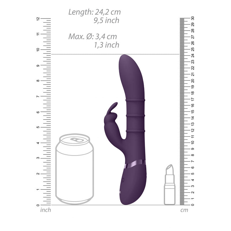 VIVE Sora -  -  24.2 cm USB Rechargeable Rabbit Vibrator