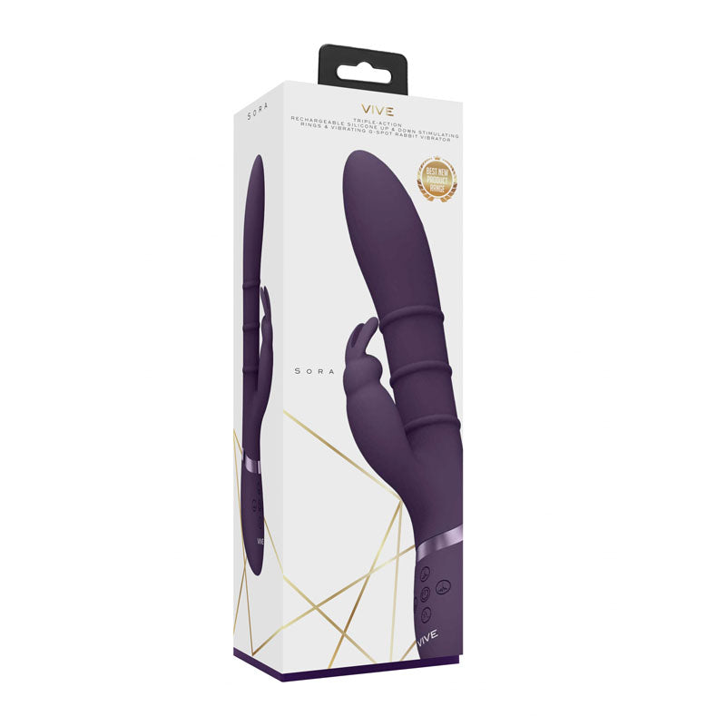 VIVE Sora -  -  24.2 cm USB Rechargeable Rabbit Vibrator