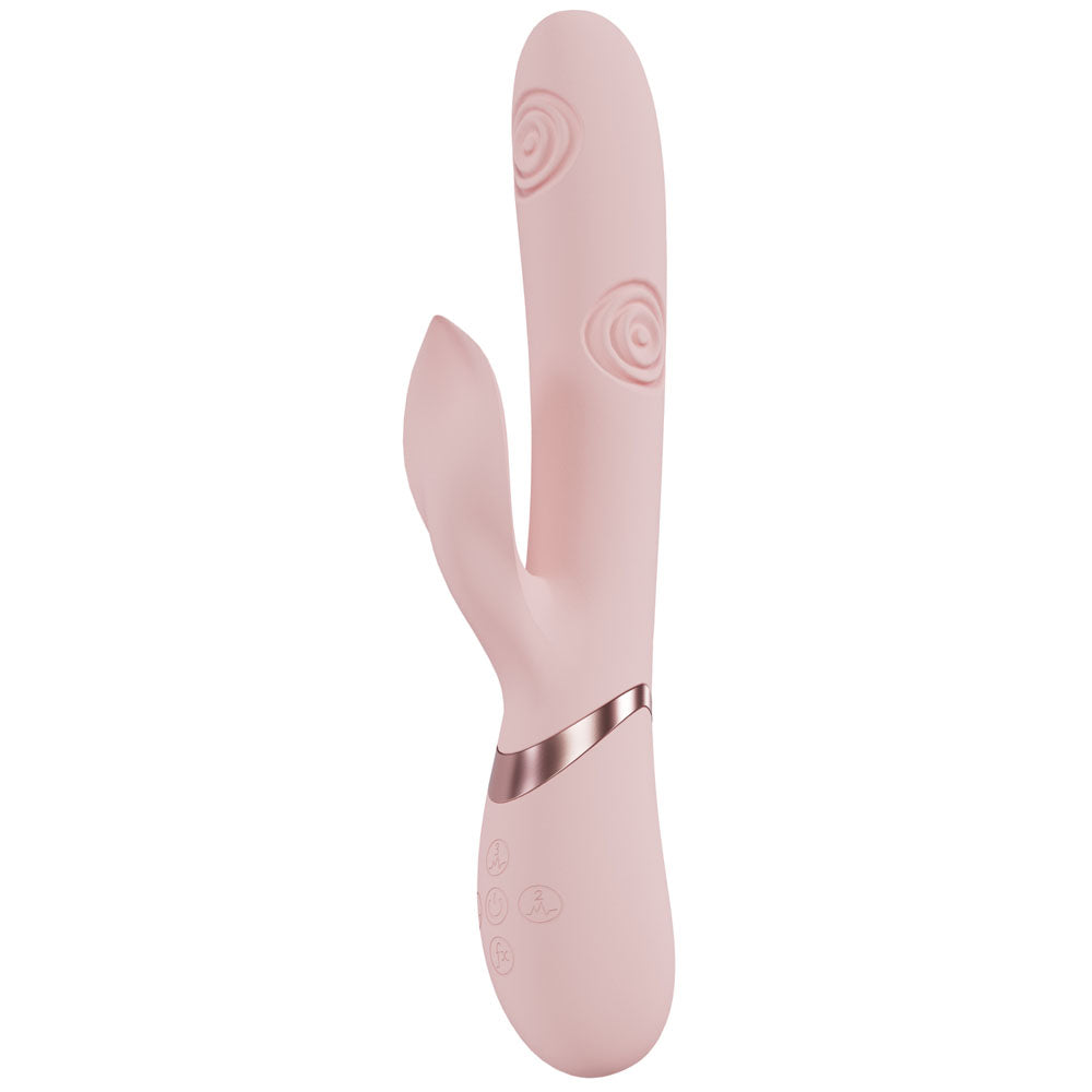 VIVE Fronda -  -  25 cm USB Rechargeable Tapping Rabbit Vibrator