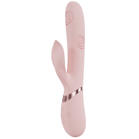VIVE Fronda -  -  25 cm USB Rechargeable Tapping Rabbit Vibrator