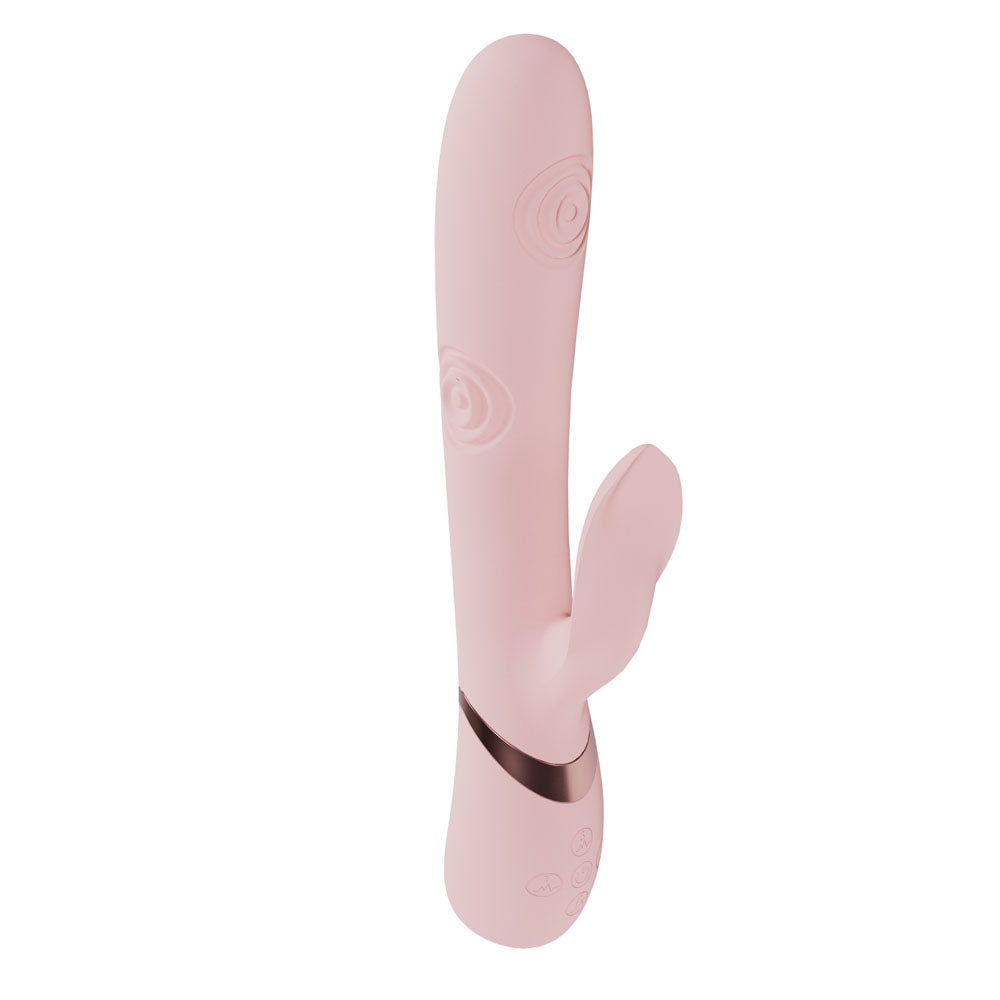 VIVE Fronda -  -  25 cm USB Rechargeable Tapping Rabbit Vibrator
