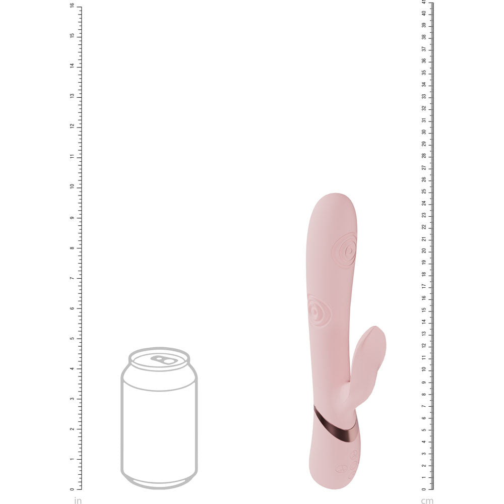 VIVE Fronda -  -  25 cm USB Rechargeable Tapping Rabbit Vibrator