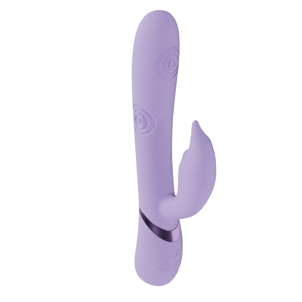 VIVE Pallina -  -  25 cm USB Rechargeable Tapping Rabbit Vibrator