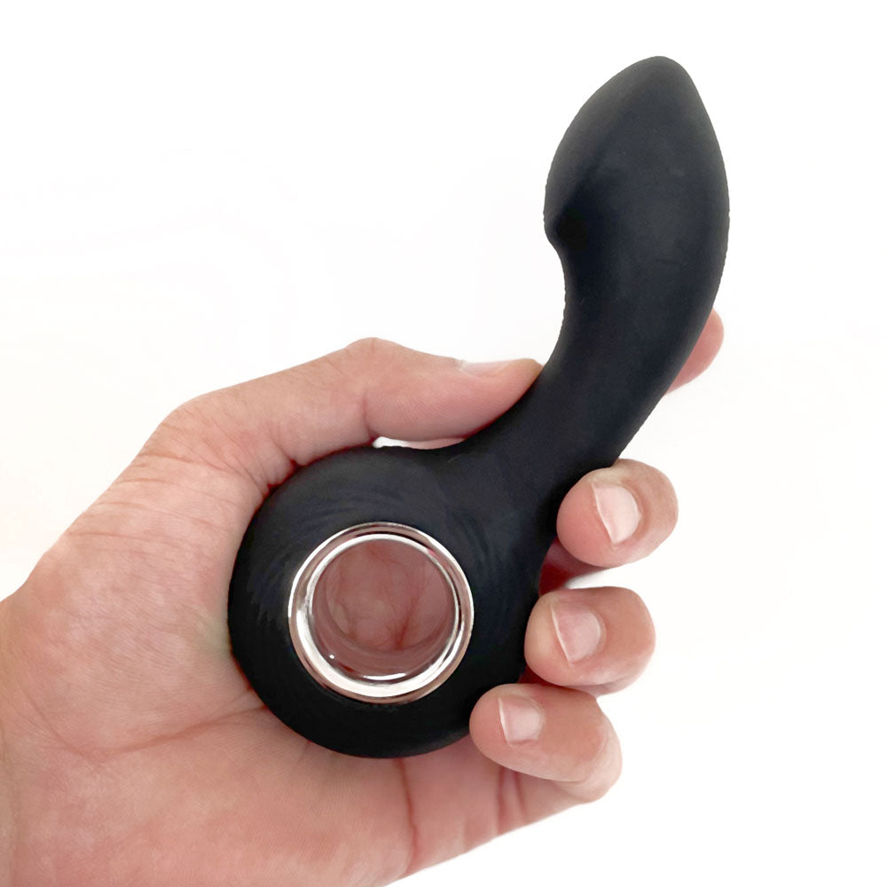 VERS Rechargeable Silicone P-Spot Vibe -  13 cm USB Rechargeable Prostate Massager