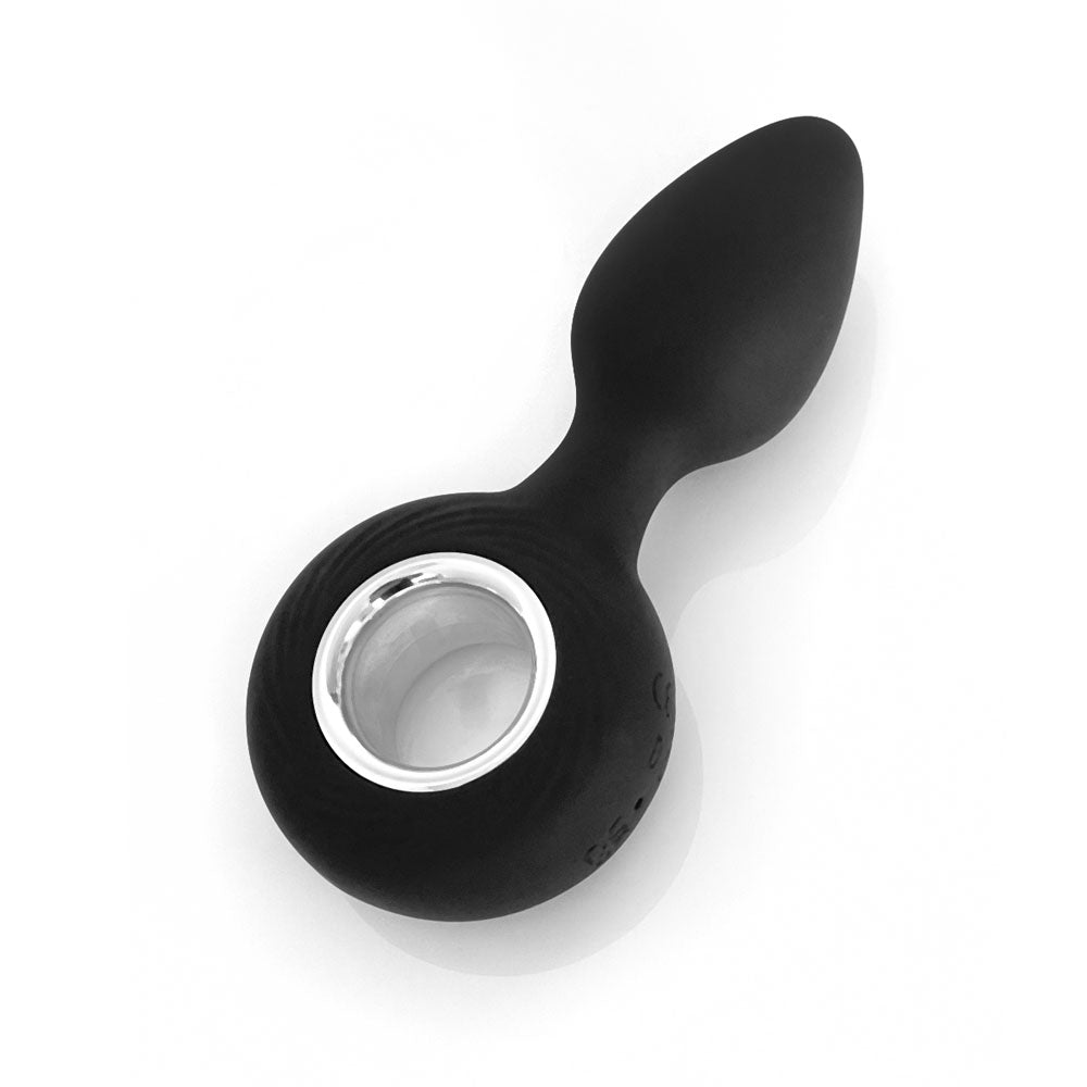 VERS Rechargeable Silicone Plug Vibe -  12.5 cm USB Rechargeable Vibrating Butt Plug