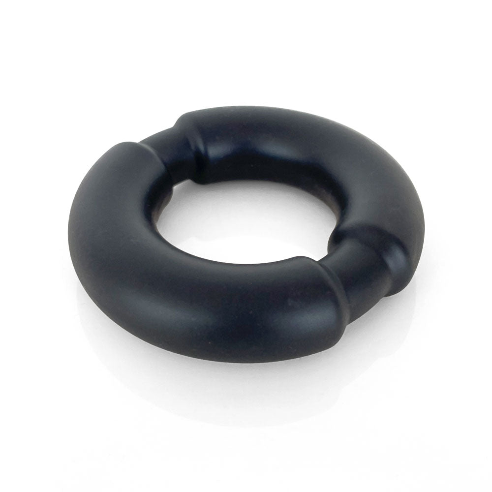 VERS Liquid Silicone Weighted Steel Core C-Ring -  Cock Ring with Steel Core