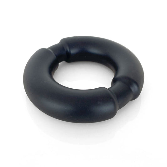 VERS Liquid Silicone Weighted Steel Core C-Ring -  Cock Ring with Steel Core
