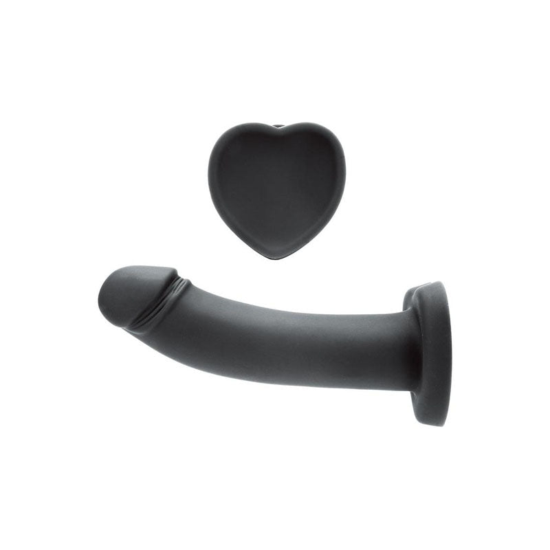 WhipSmart Heartbreaker 7'' Heart Base Dildo -  17.8 cm Dong with Heart Shaped Base