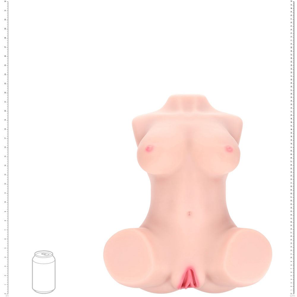 XKIN Bodyforms - Ava Monroe -  Lifelike Torso Masturbator with Interchargeable Vagina Sleeves