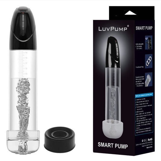 LuvPump Smart Penis Pump -  USB Rechargeable 2-in-1 Automatic Penis Pump
