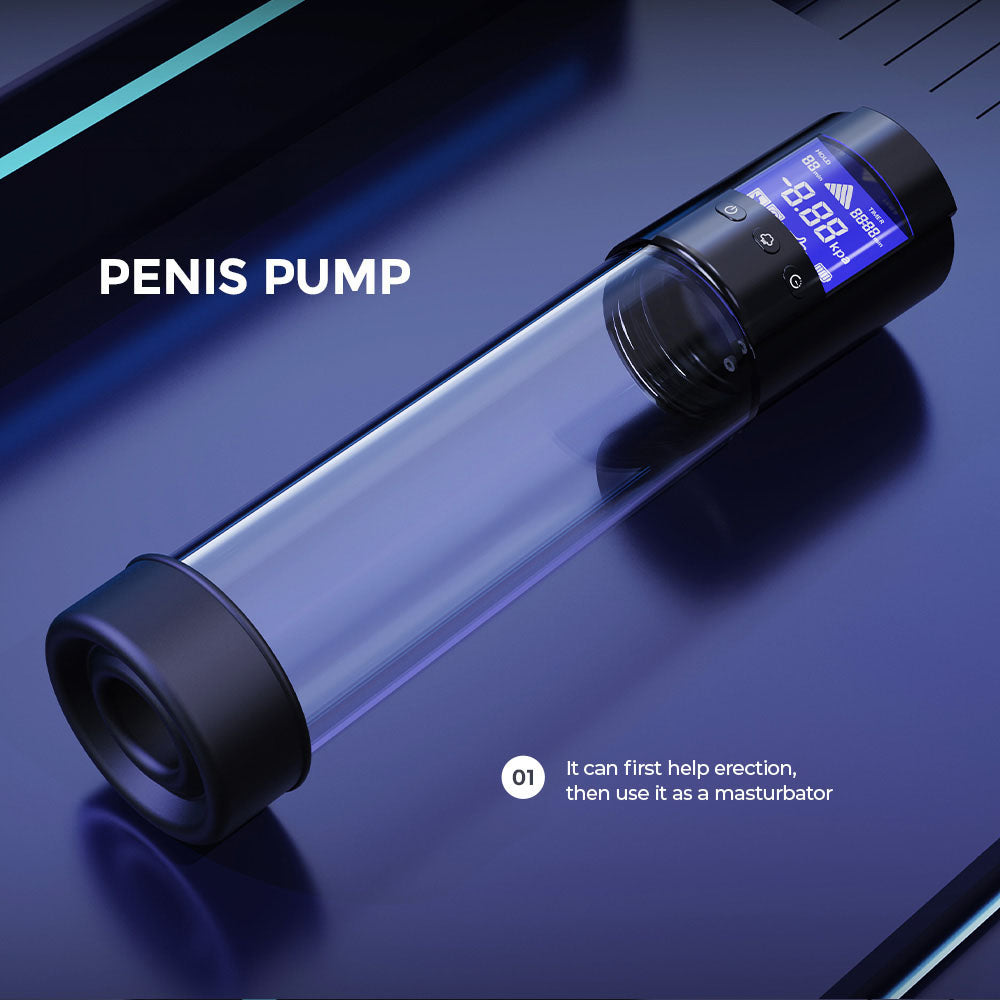 LuvPump Smart Penis Pump -  USB Rechargeable Automatic Penis Pump