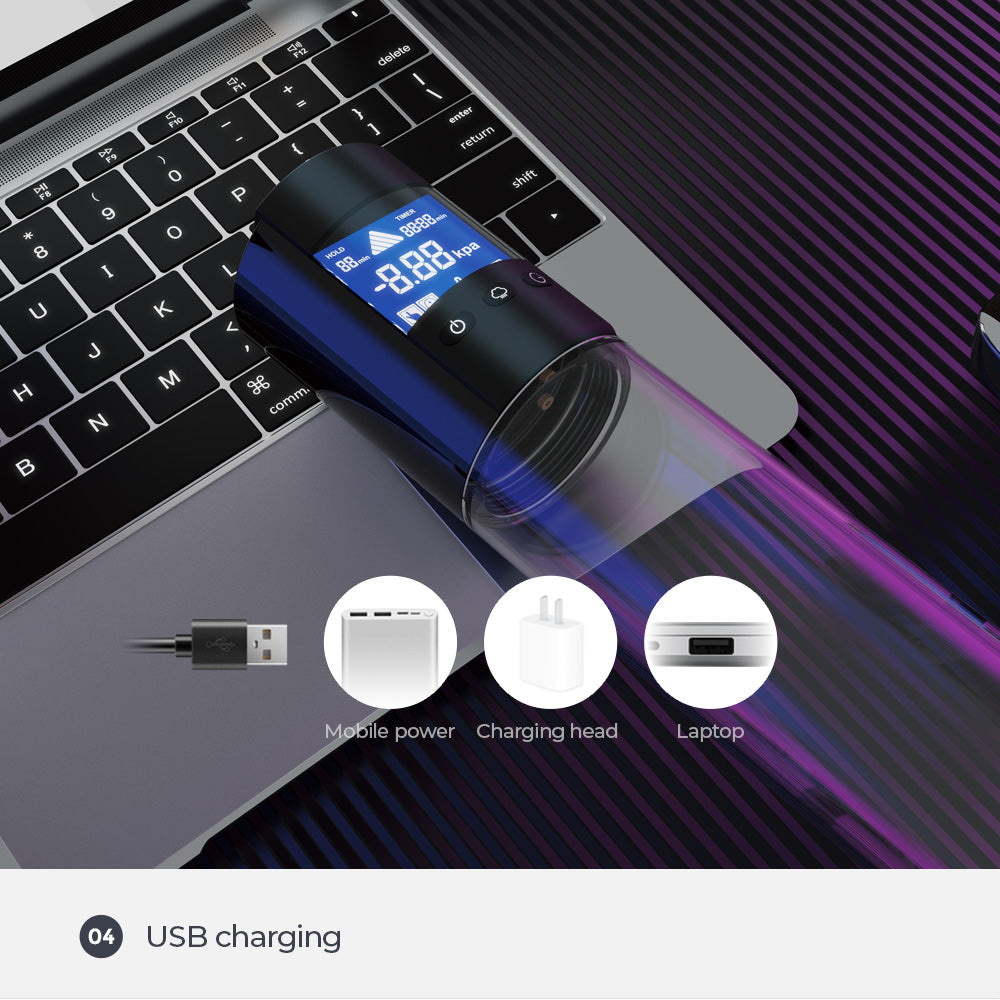 LuvPump Smart Penis Pump -  USB Rechargeable Automatic Penis Pump