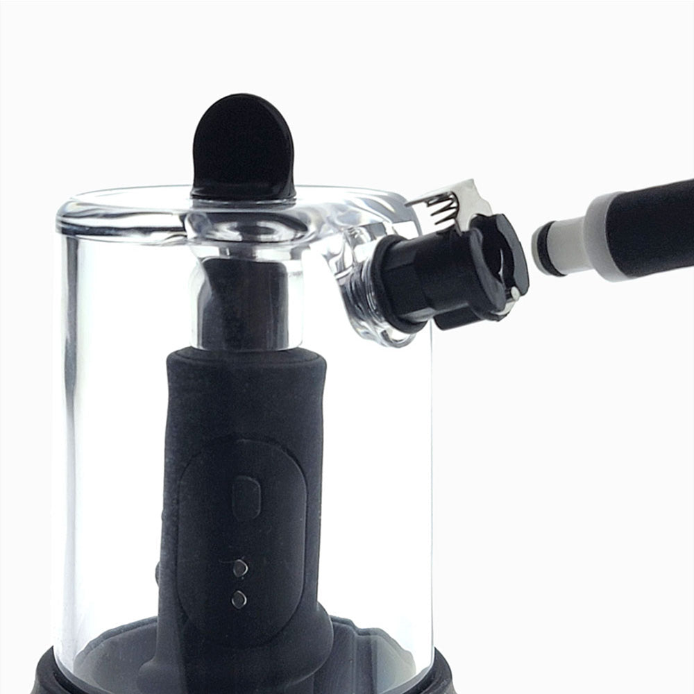 LuvPump RosCup Pro Smart Rosebud Pump -  USB Rechargeable Anal Pump with Vibrating Probe