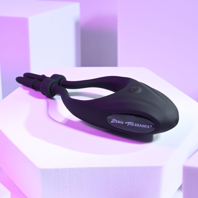 Zero Tolerance PERFECT FIT -  USB Rechargeable Vibrating Lasso Cock Ring