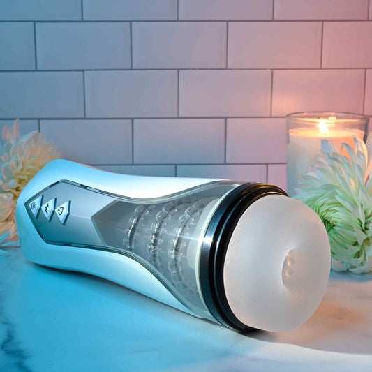 Zero Tolerance STROKING BUDDY -  USB Rechargeable Vibrating & Thrusting Stroker