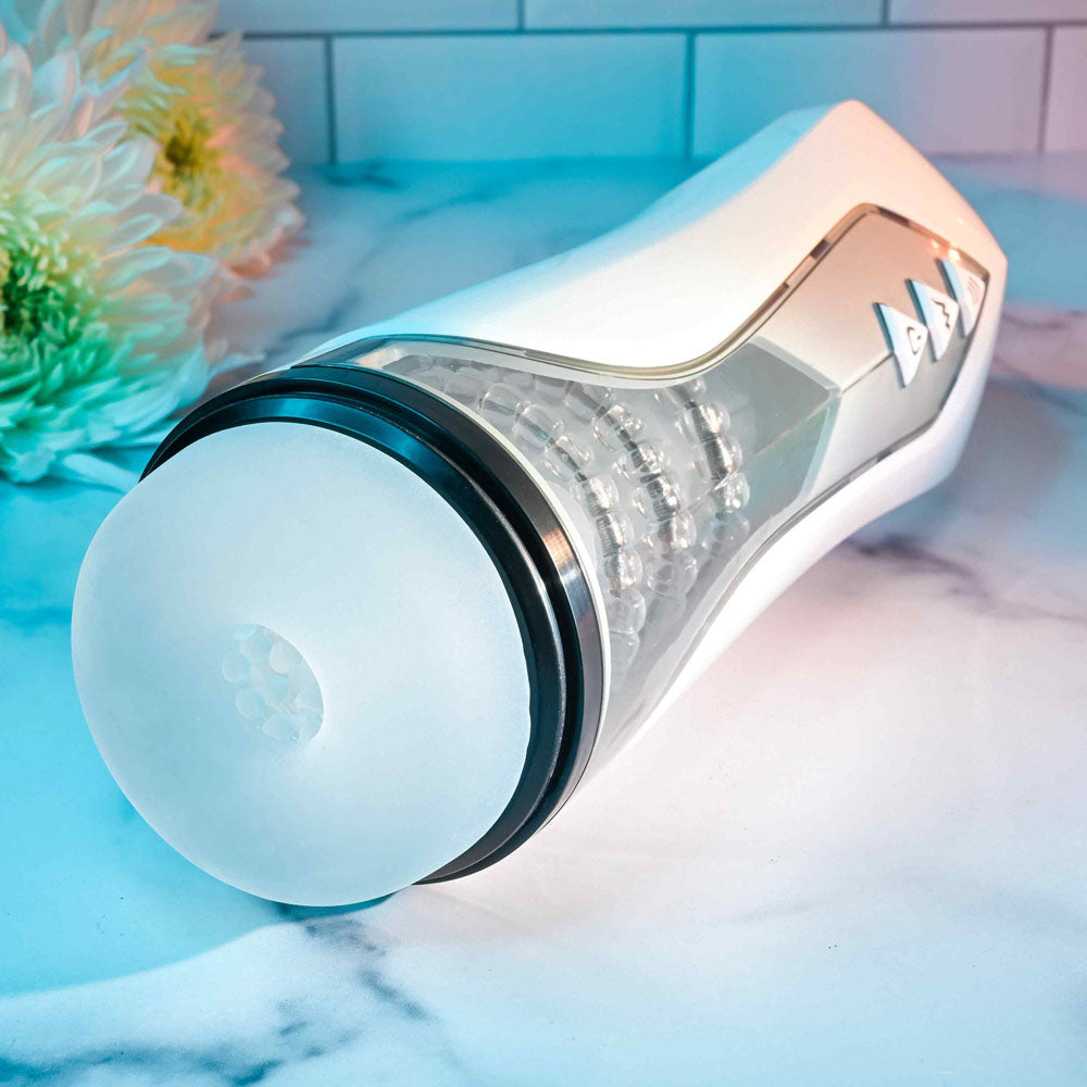Zero Tolerance STROKING BUDDY -  USB Rechargeable Vibrating & Thrusting Stroker