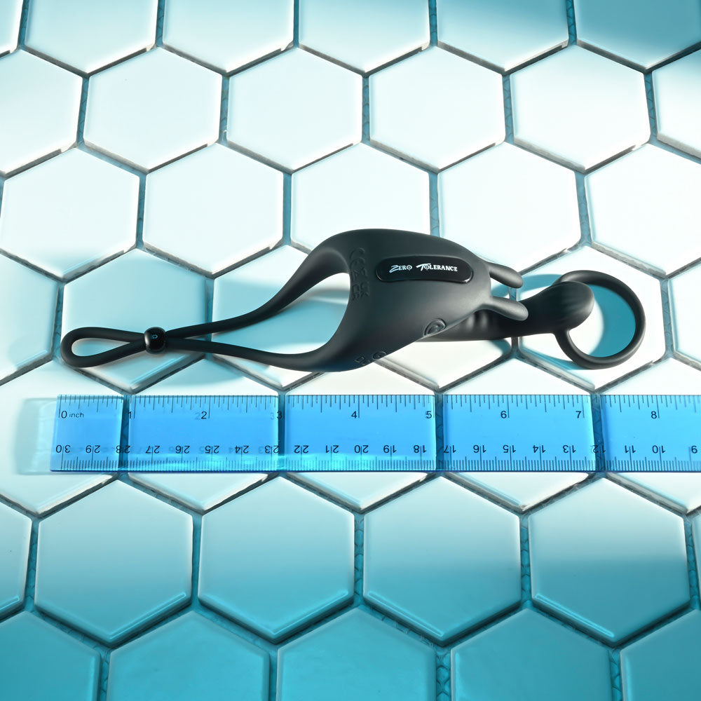 Zero Tolerance SADDLE UP -  USB Rechargeable Vibrating Cock & Ball Rings