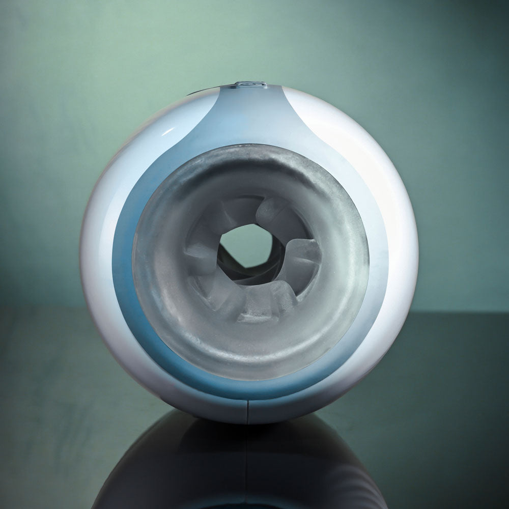 Zero Tolerance TOUCHDOWN -  15 cm USB Rechargeable Vibrating & Tightening Stroker