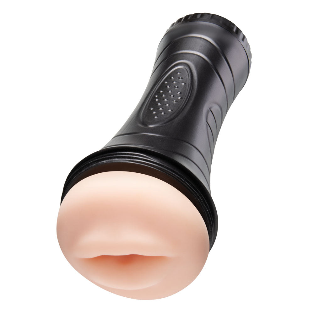 Zolo STROKE OFF Deep Throat BJ -  Mouth Stroker