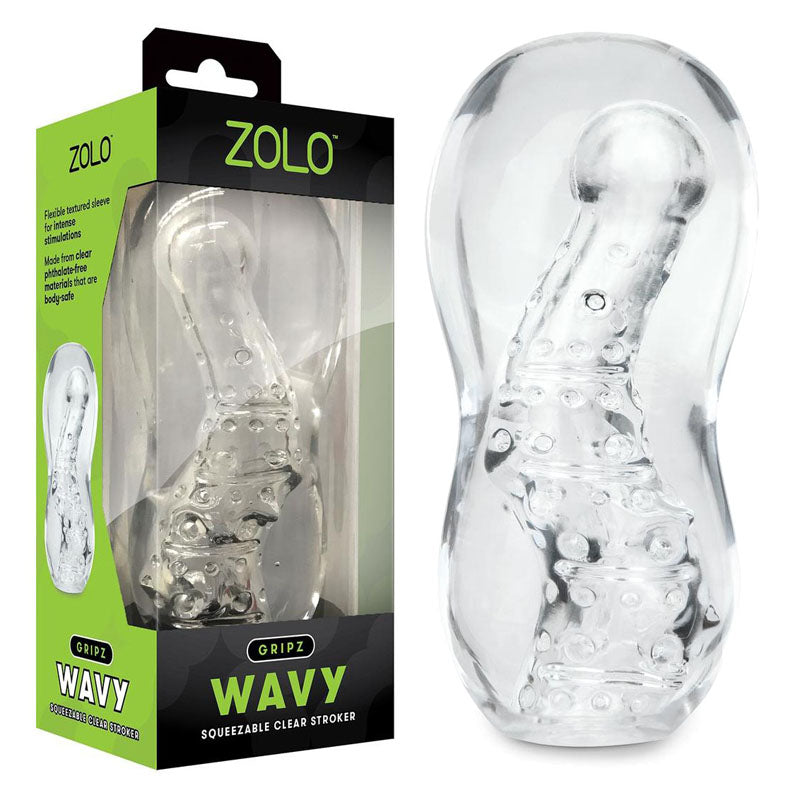 Zolo Gripz - Wavy -  Stroker Sleeve