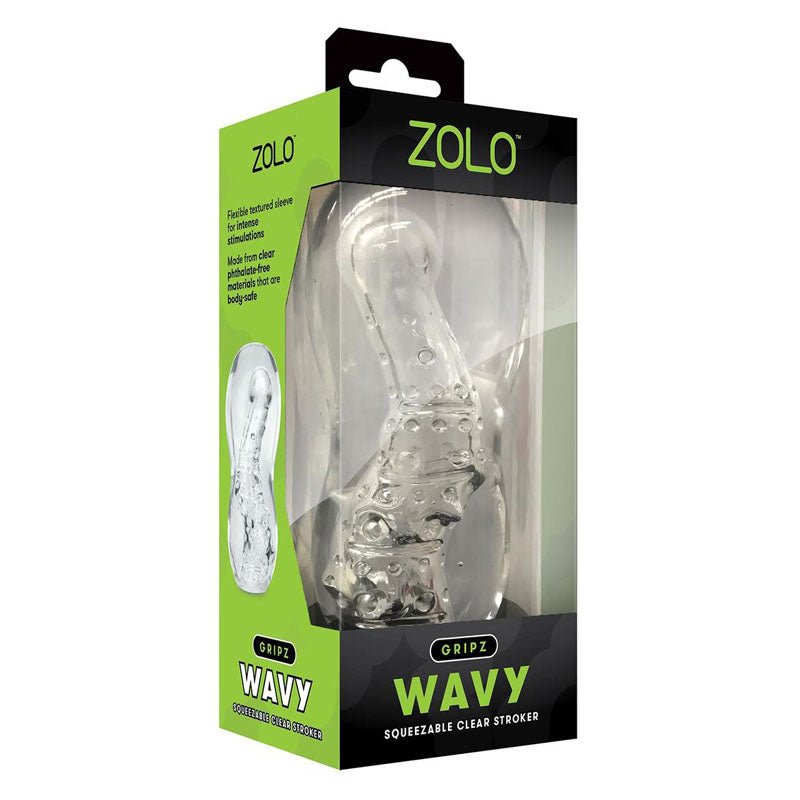 Zolo Gripz - Wavy -  Stroker Sleeve