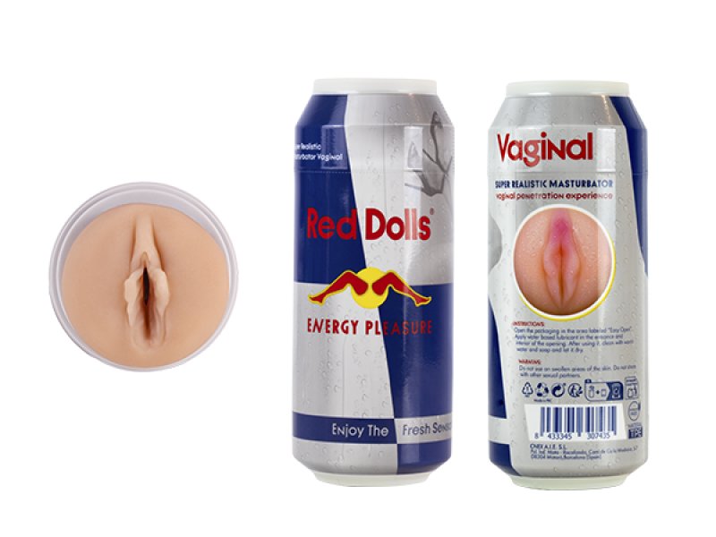 Alive Red Bull Masturbator TPE Flesh