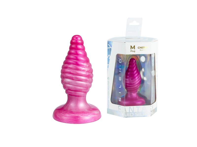 SILEXD PLUG FANTASY LIQUID SILICONE CHERRY