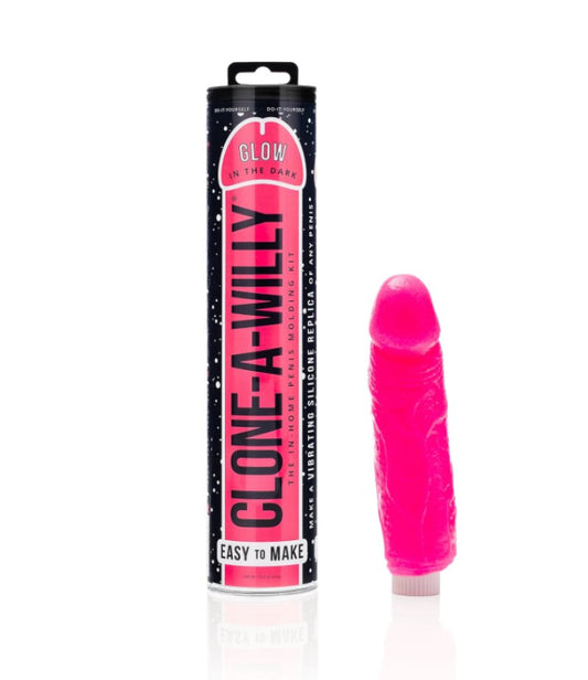 Clone-A-Willy Kit - Pink Glow In The Dark