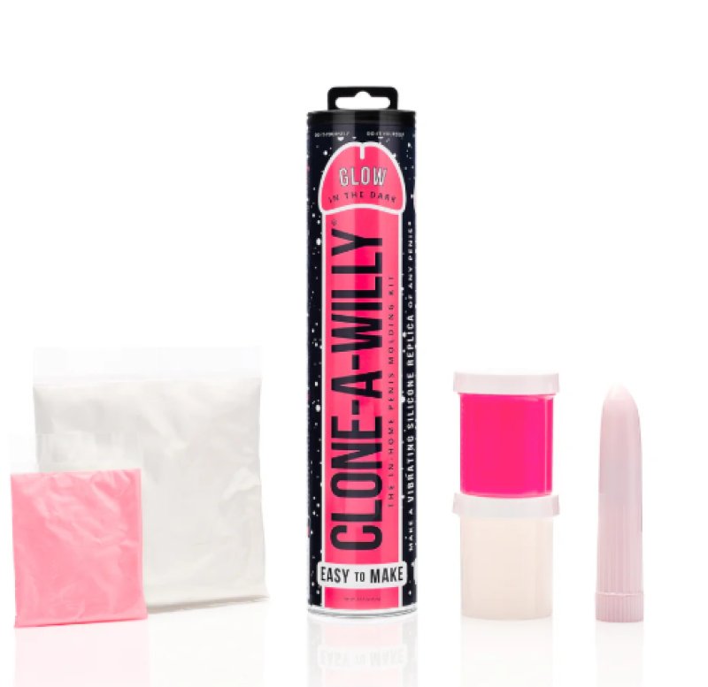 Clone-A-Willy Kit - Pink Glow In The Dark