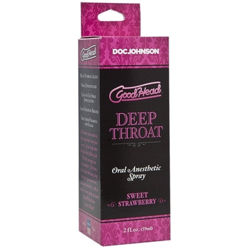 GoodHead - Deep Throat Spray - Sweet Strawberry
