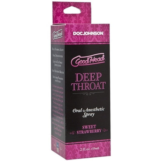 GoodHead - Deep Throat Spray - Sweet Strawberry