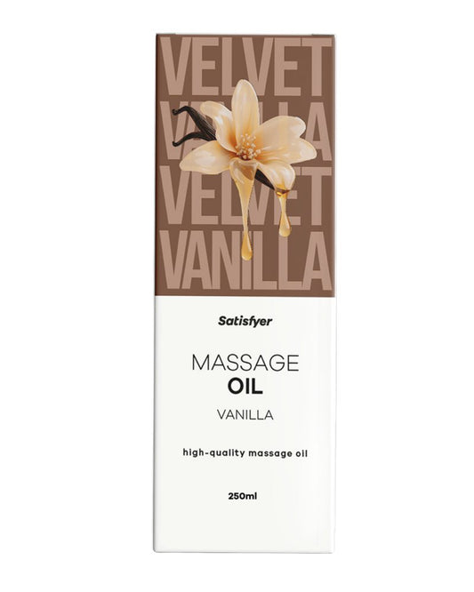 Satisfyer Massage Oil, 250ml Vanilla