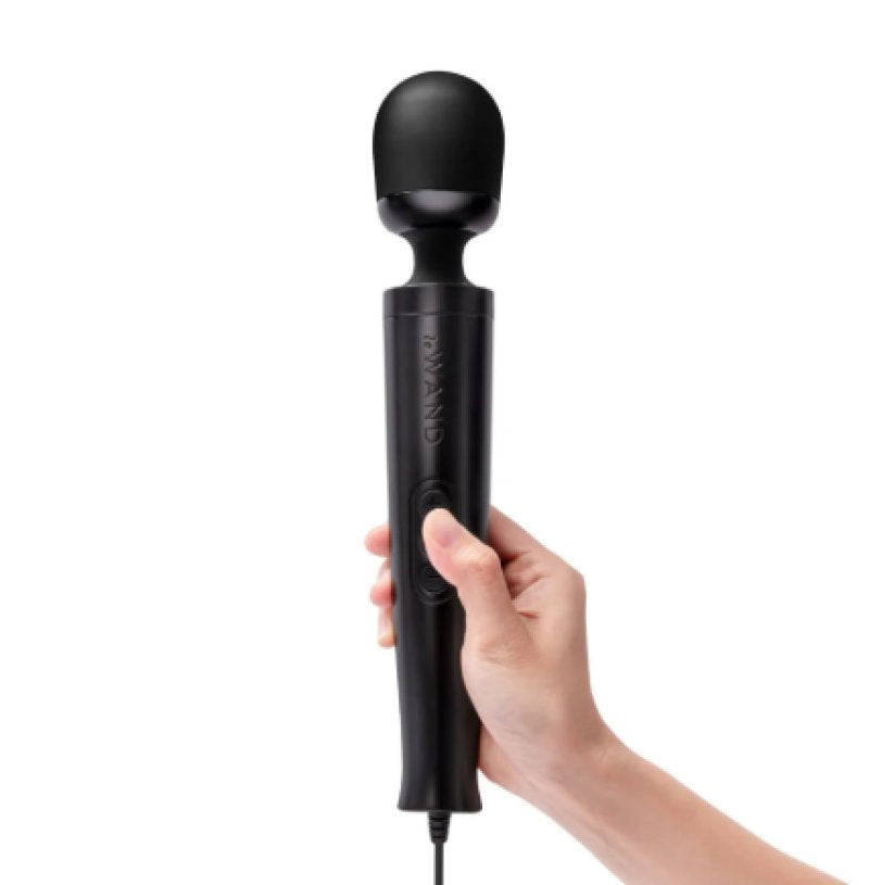 LE WAND DIE CAST PLUG-IN MASSAGER BLACK